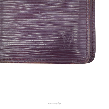 Louis Vuitton Pocket Organizer Wallet - Cassis Epi