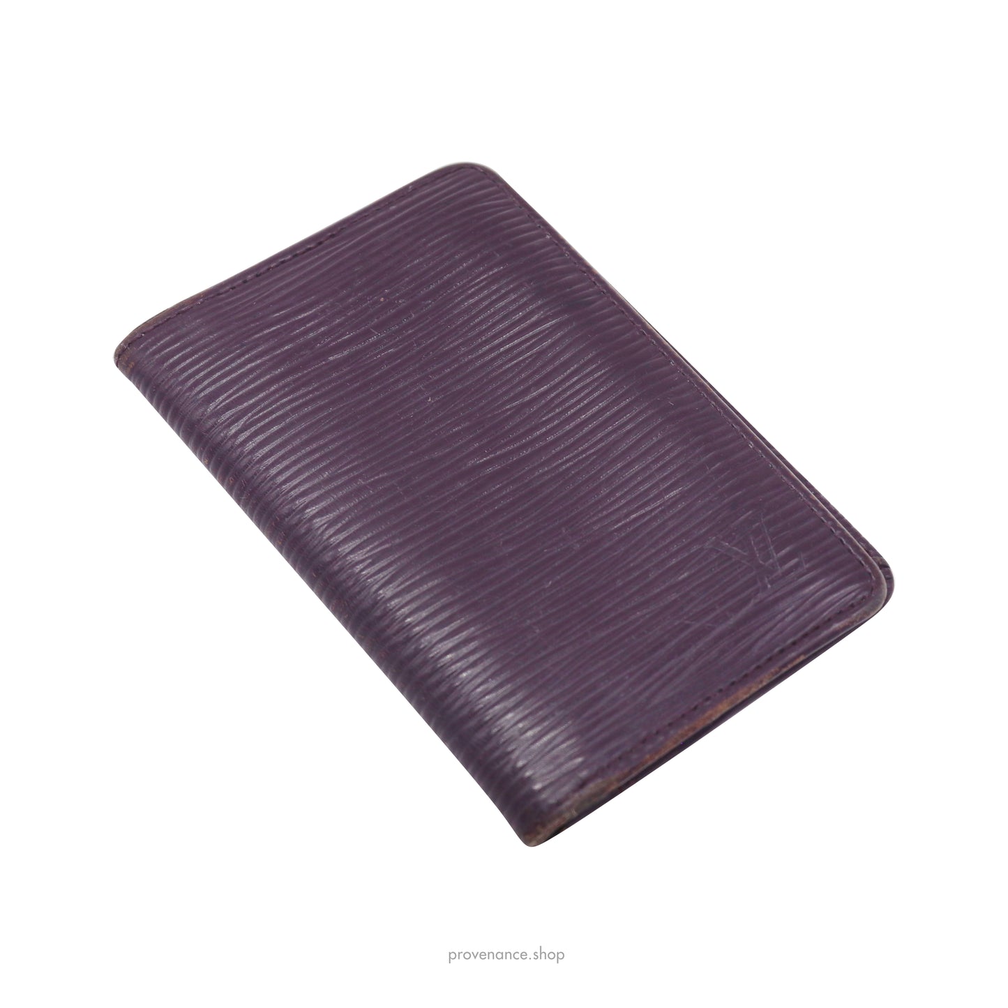 Louis Vuitton Pocket Organizer Wallet - Cassis Epi