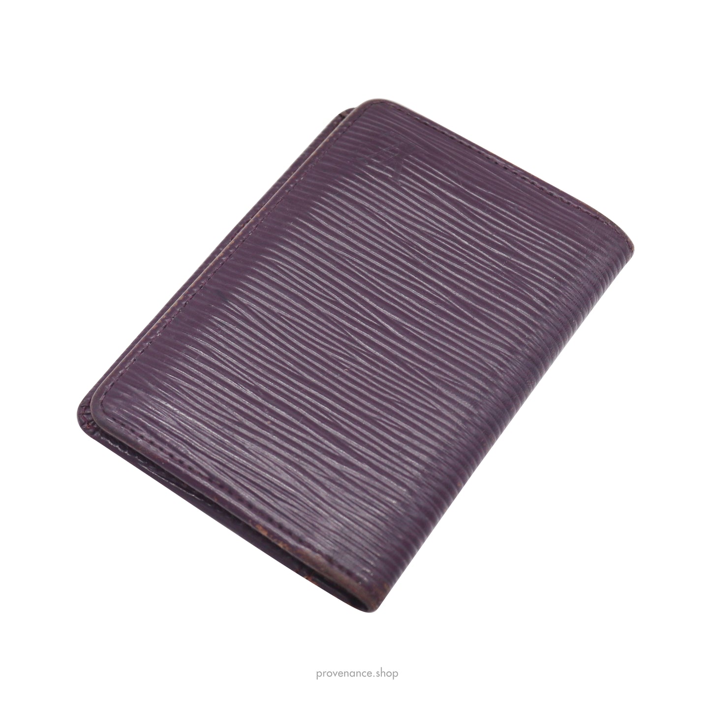 Louis Vuitton Pocket Organizer Wallet - Cassis Epi