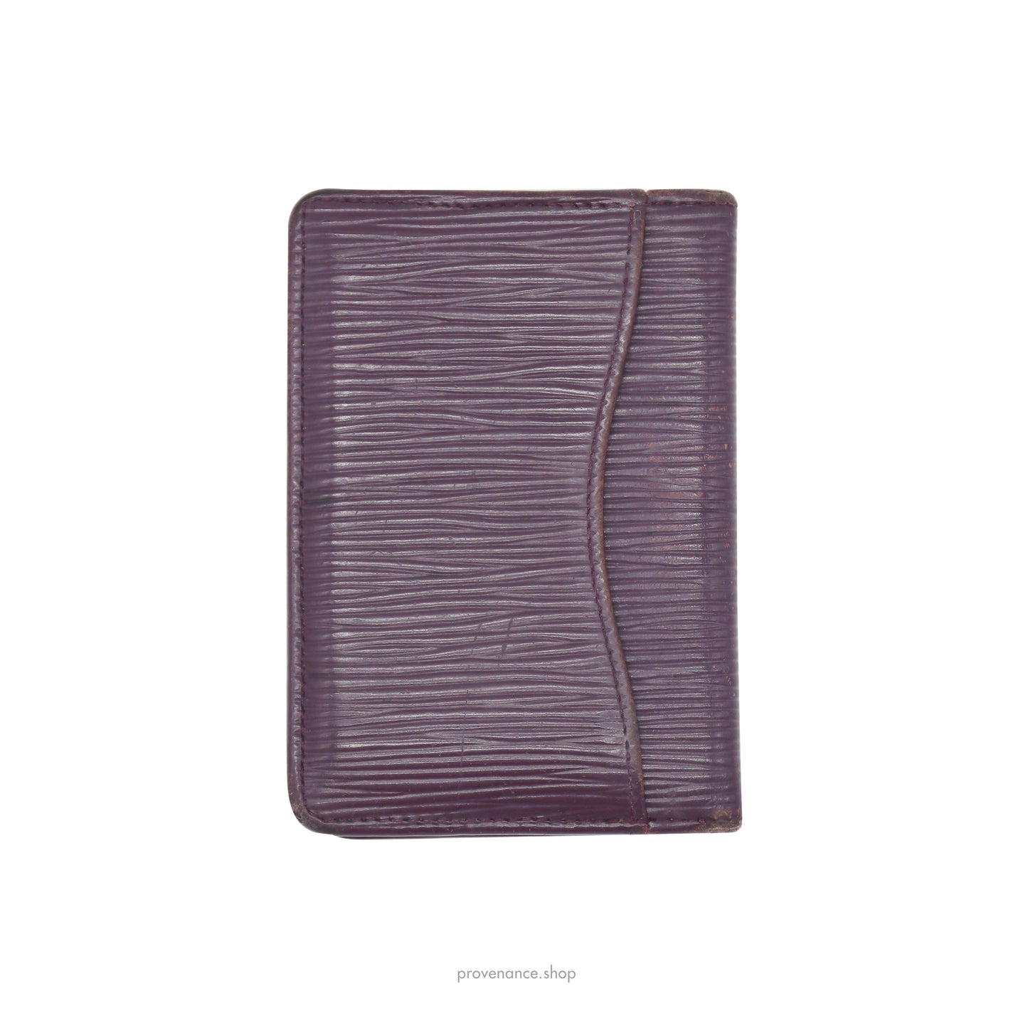 Louis Vuitton Pocket Organizer Wallet - Cassis Epi