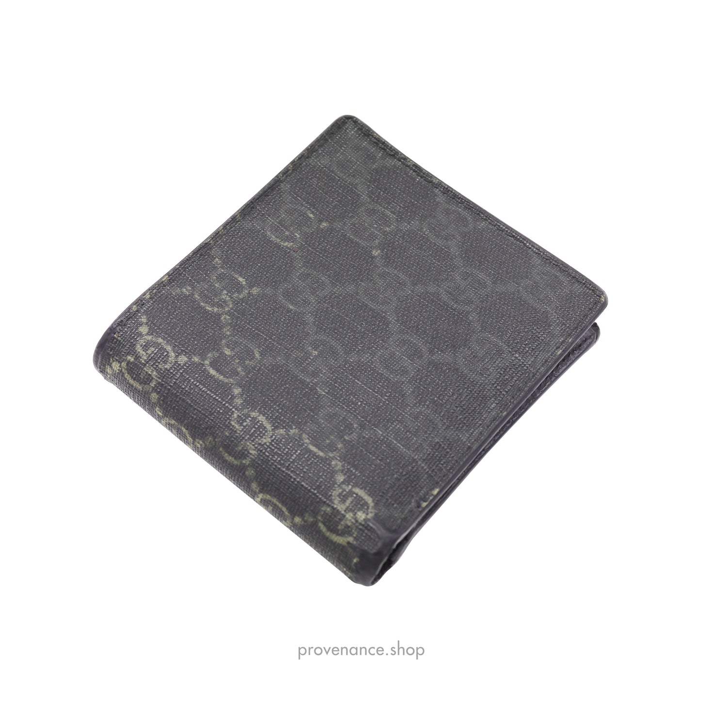 Gucci GG Supreme Bifold Wallet - Black