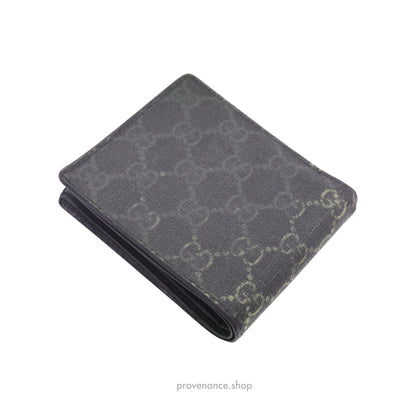 Gucci GG Supreme Bifold Wallet - Black