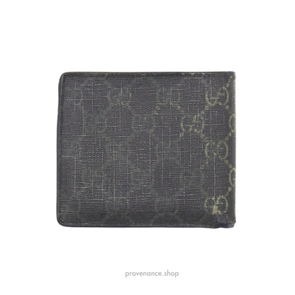 Gucci GG Supreme Bifold Wallet - Black