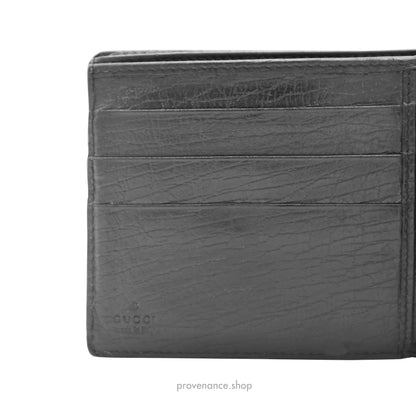 Gucci GG Supreme Bifold Wallet - Black