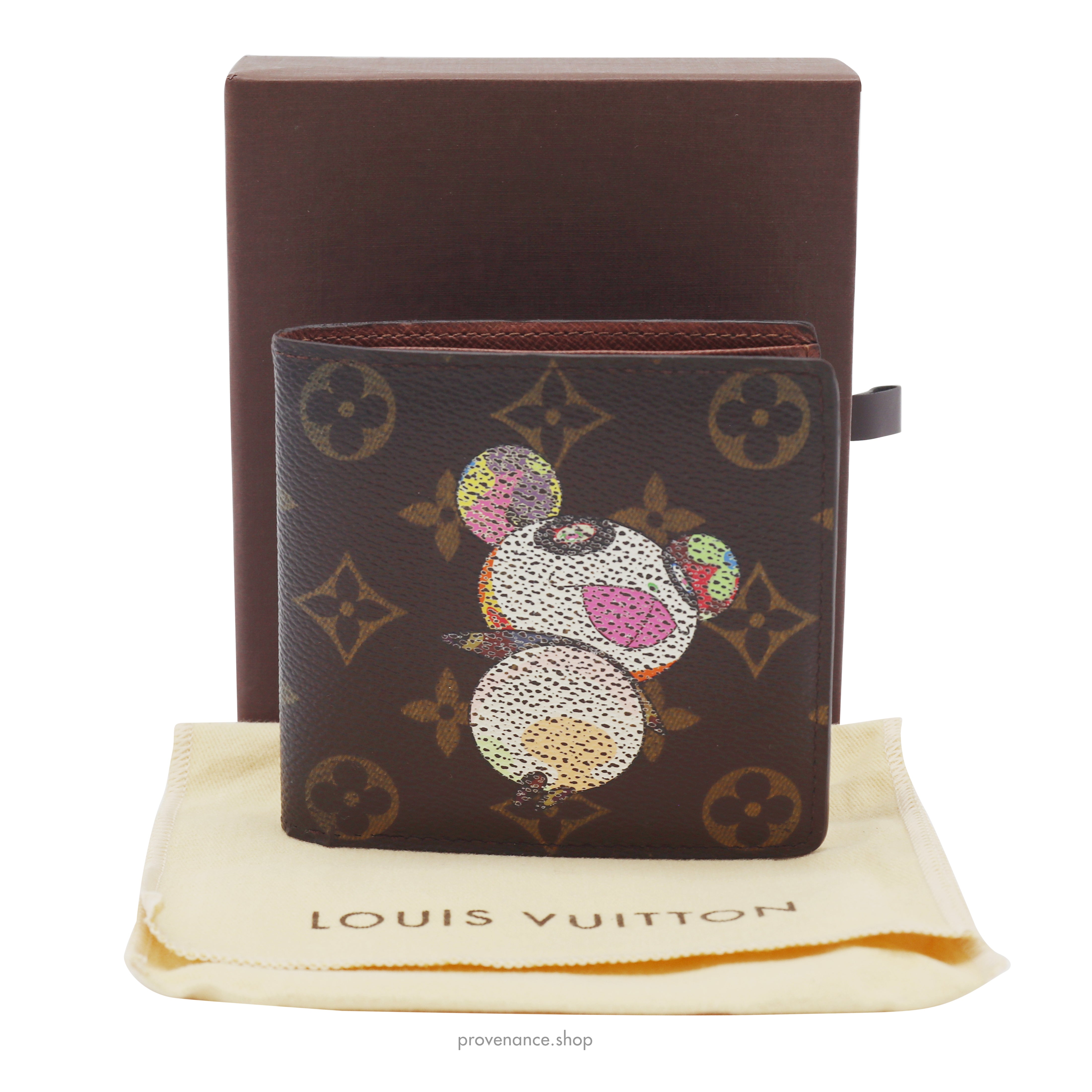 Louis Vuitton Murakami Flowers Monogram GM Takashi Wallet LV-0813N-0002