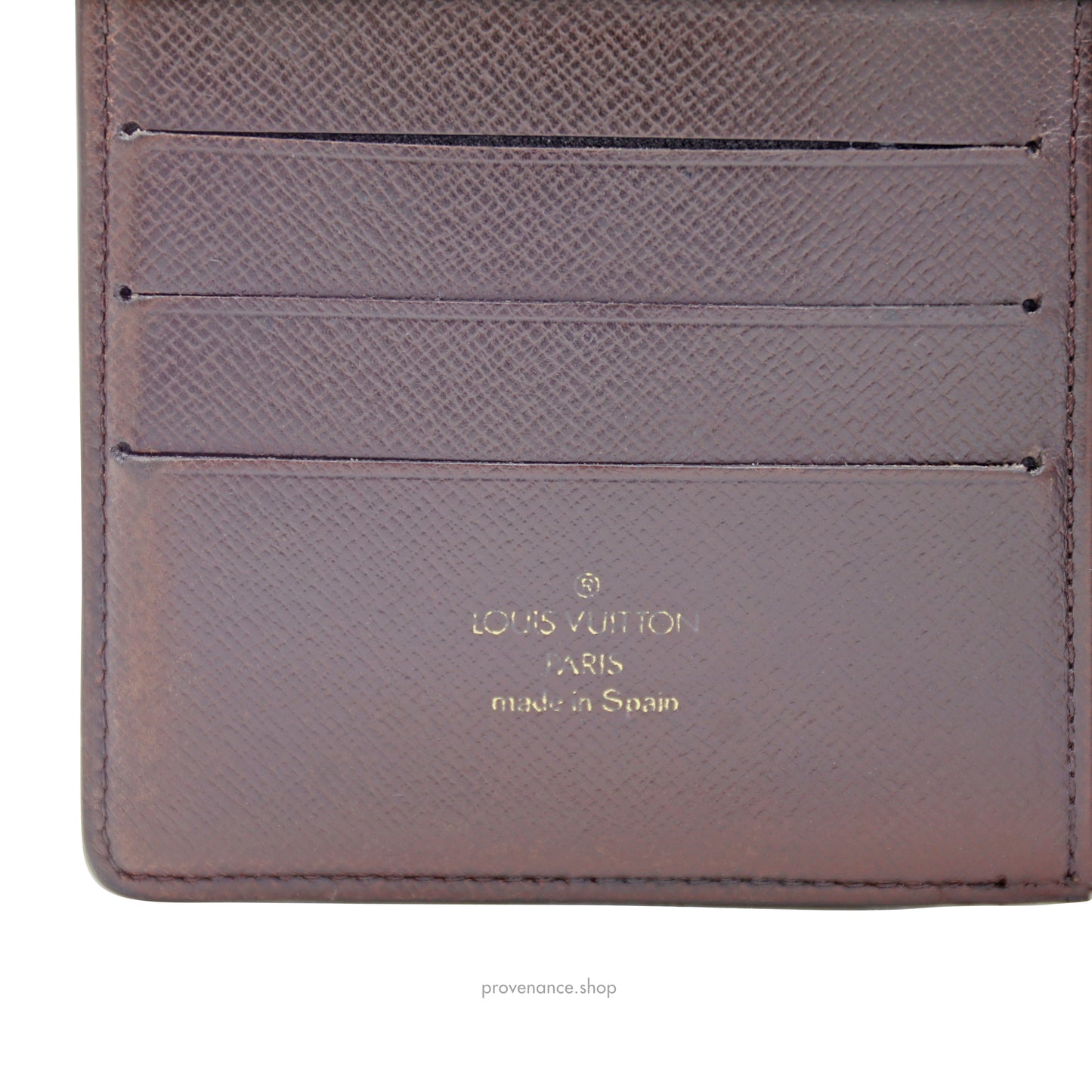 Louis Vuitton Centenaire Edition Marco Wallet - Damier Ebene