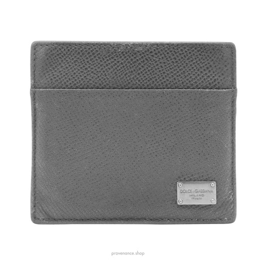 Dolce & Gabbana Card Holder Wallet - Gray