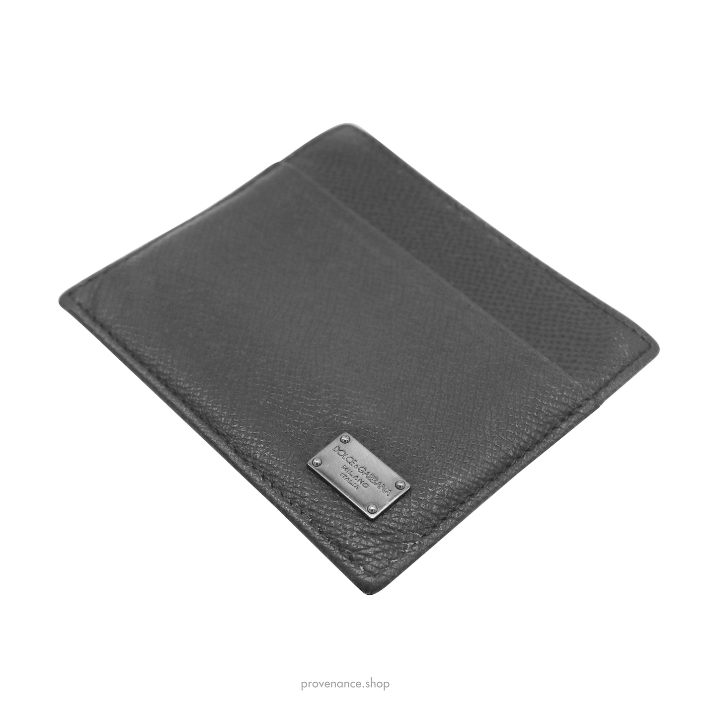 Dolce & Gabbana Card Holder Wallet - Gray