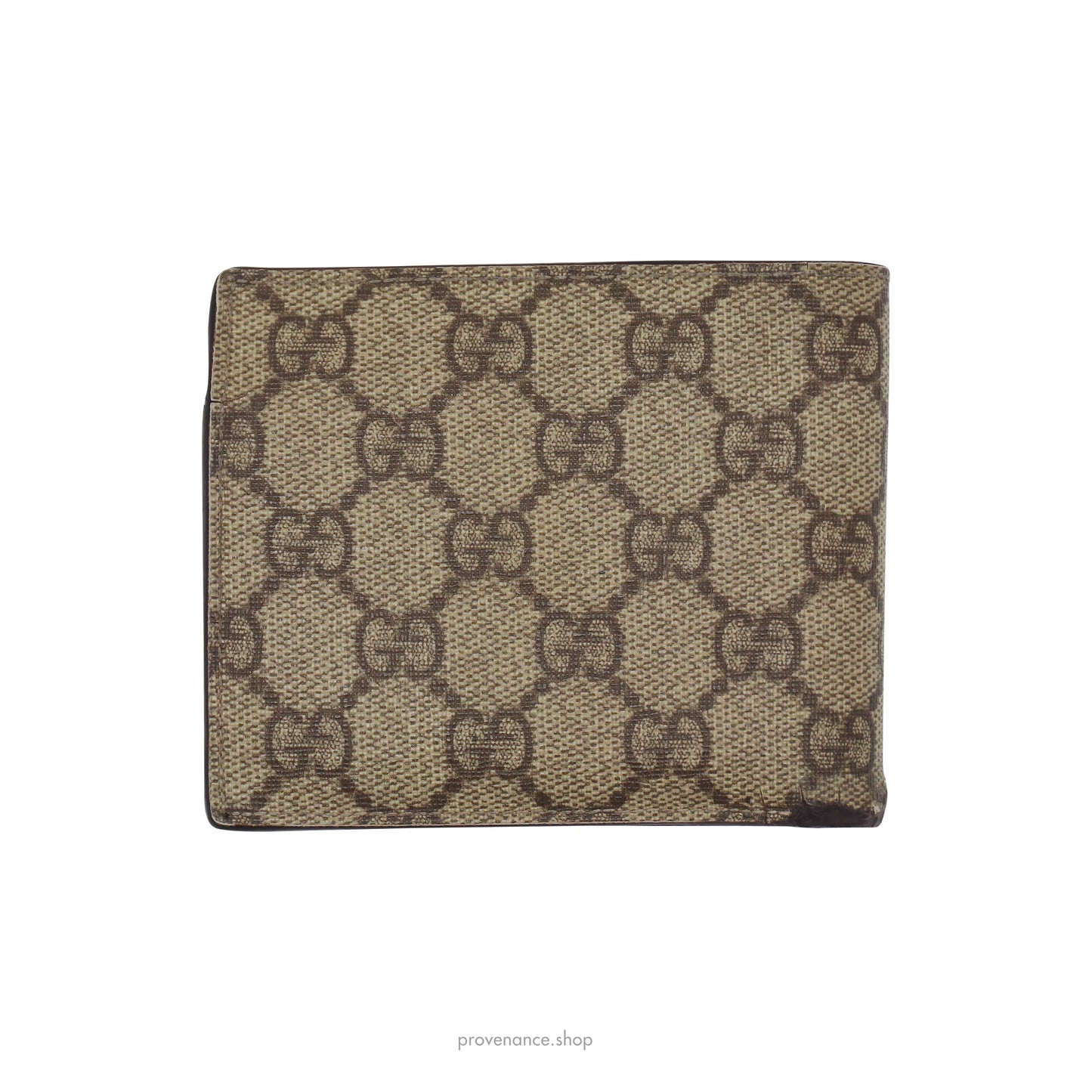 Gucci GG Supreme Bifold Wallet - Brown