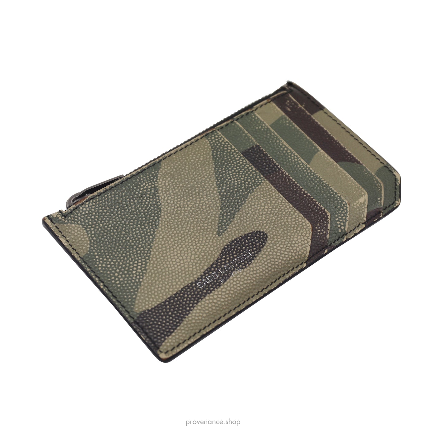 SLP Fragment Zip Card Case Wallet - Camouflage