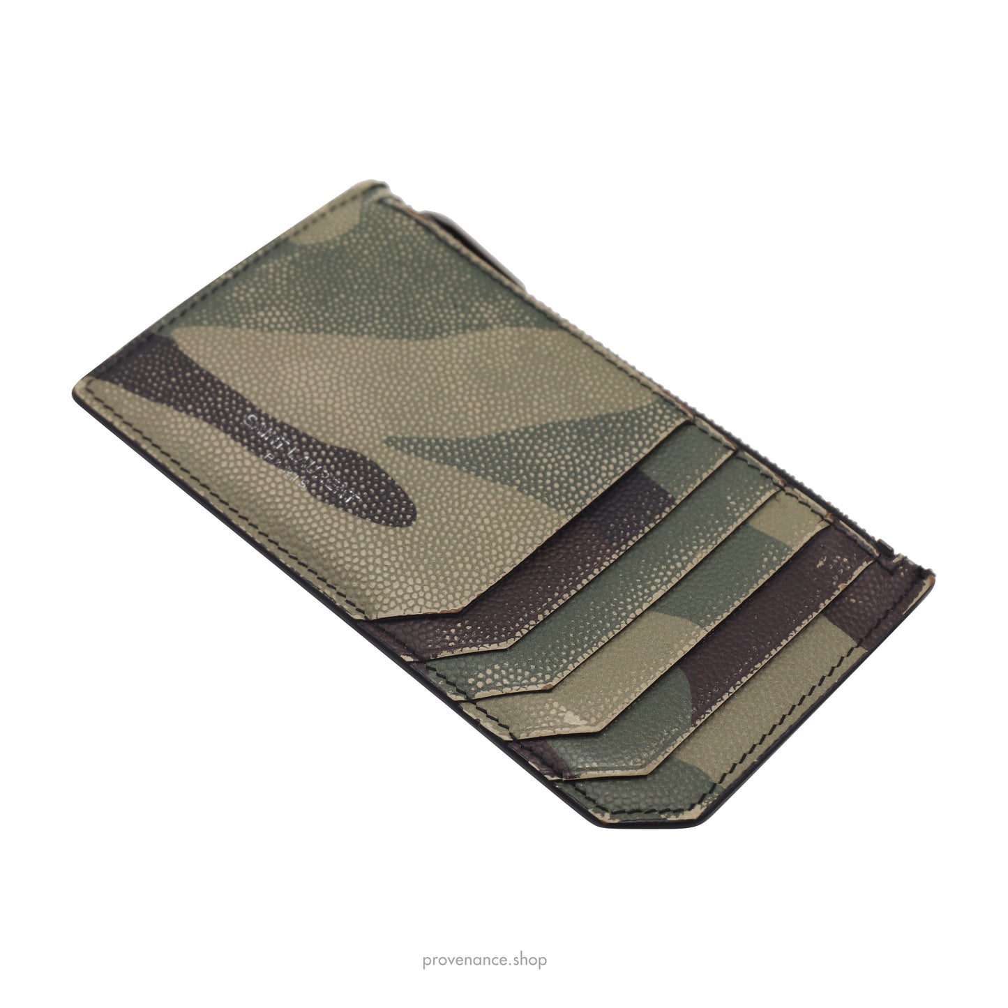 SLP Fragment Zip Card Case Wallet - Camouflage