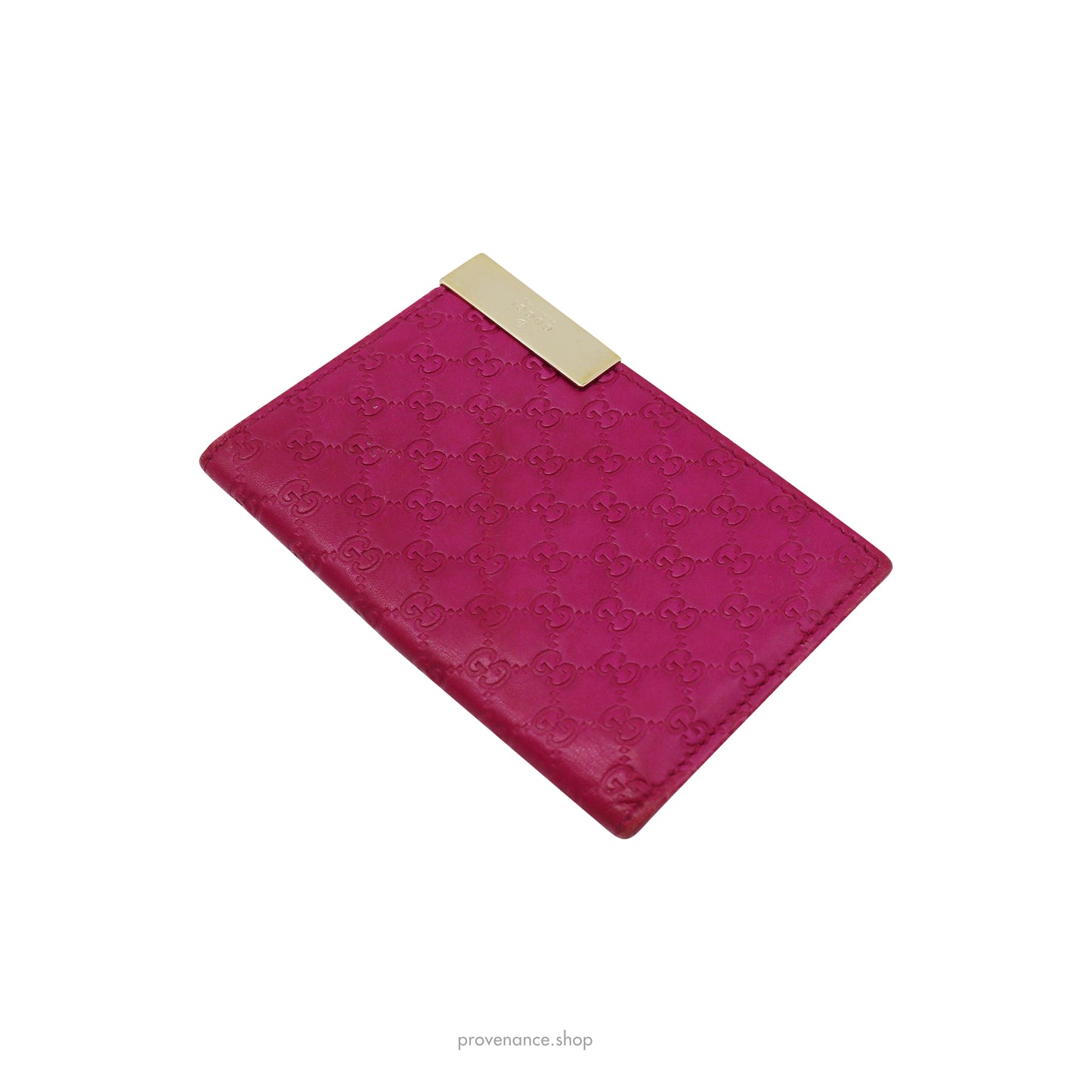 Gucci Pocket Organizer Wallet - Fuchsia MicroGuccissima