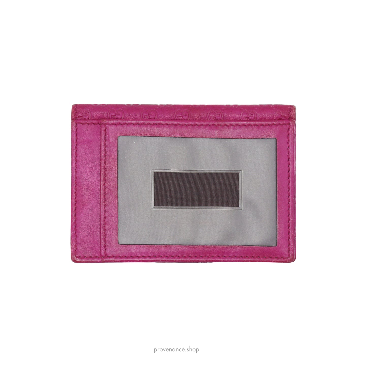 Gucci Pocket Organizer Wallet - Fuchsia MicroGuccissima