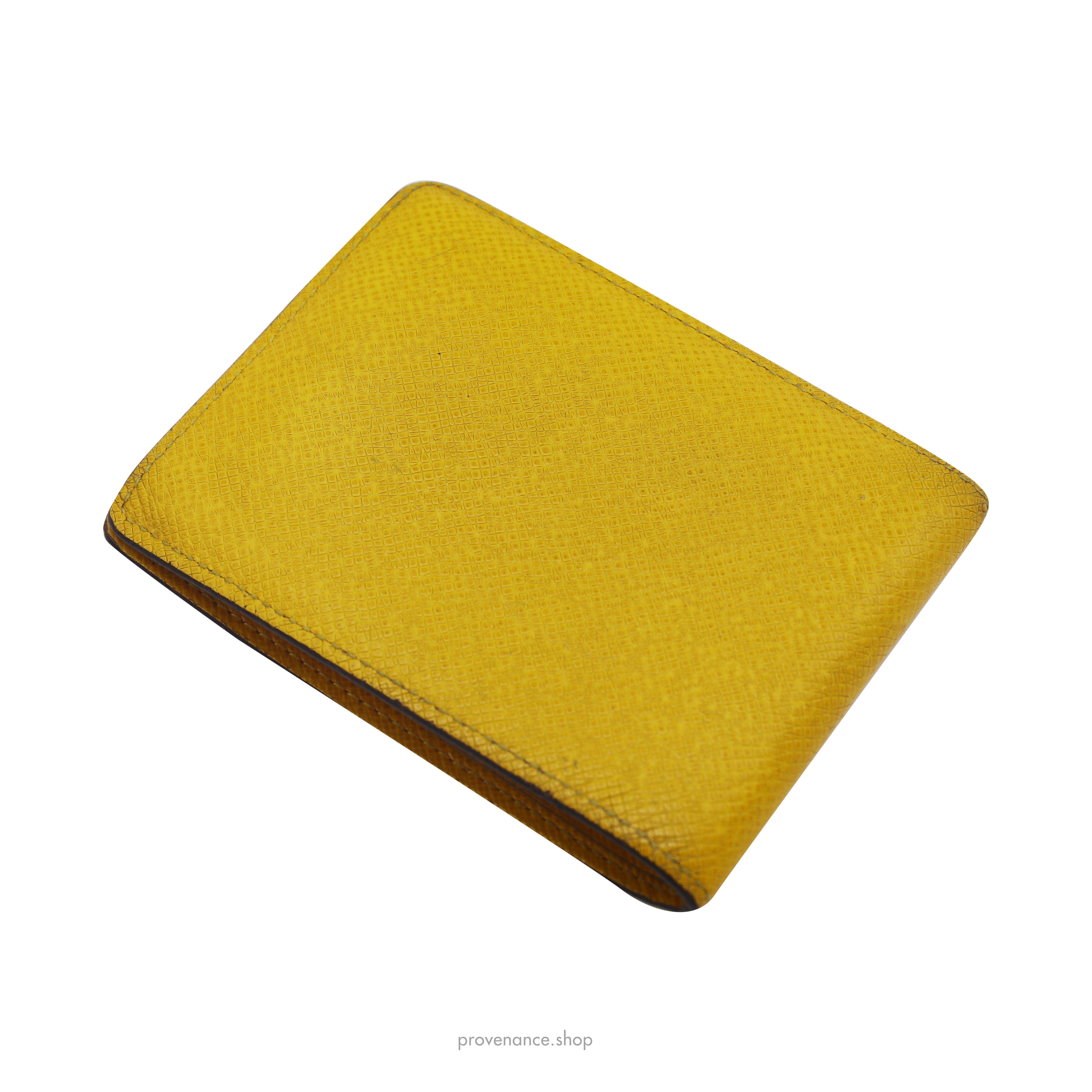 Louis Vuitton Multiple Wallet - Yellow Taiga Leather