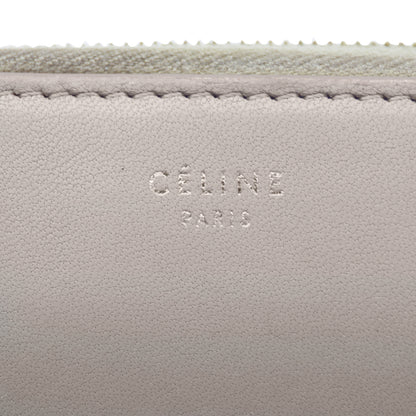 Celine Multifunction Zip Wallet - Grey/Red