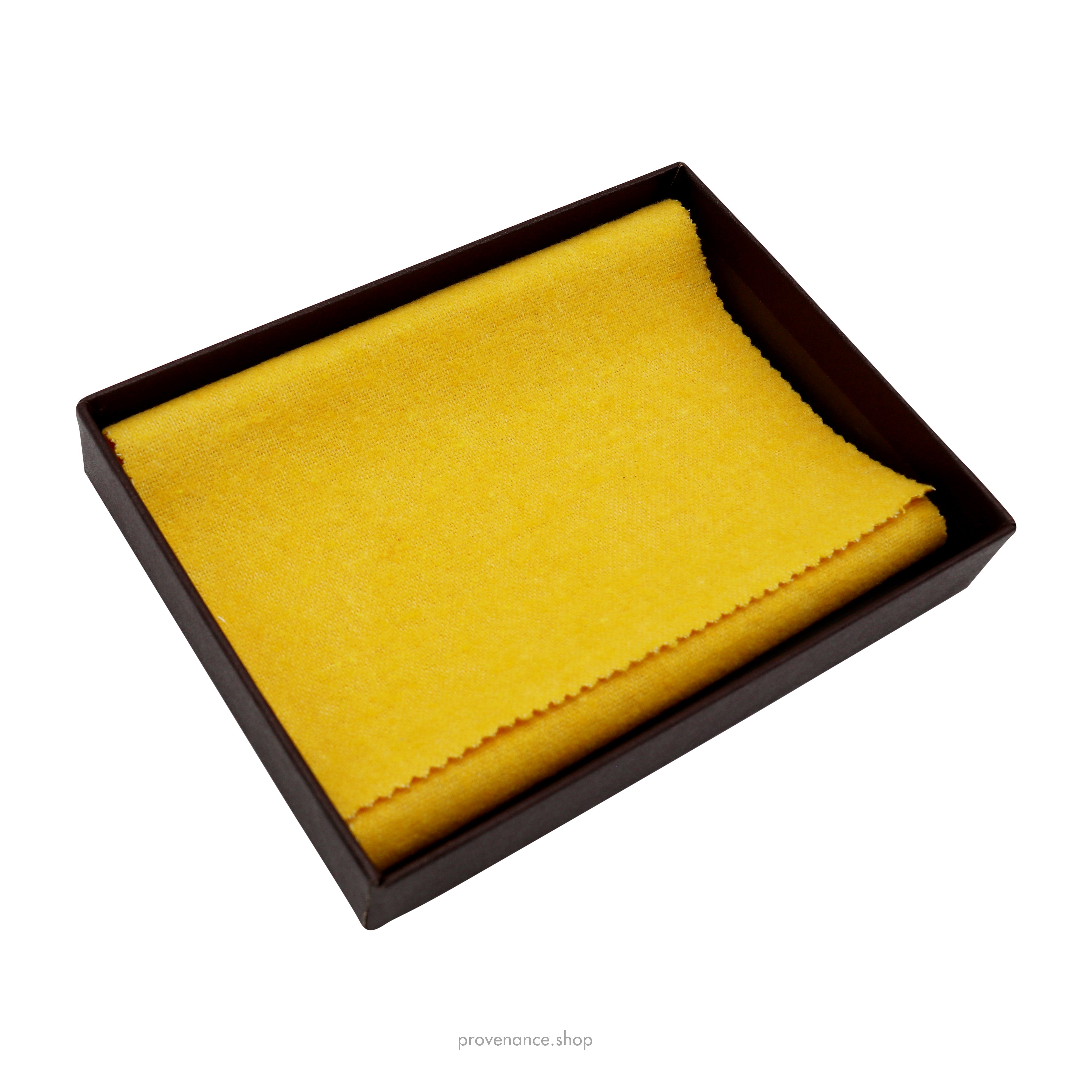 Saint sulpice leather card wallet Goyard Yellow in Leather - 36303300