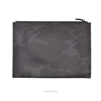 Saint Laurent Paris SLP Zipped Pouch - Shadow Camo