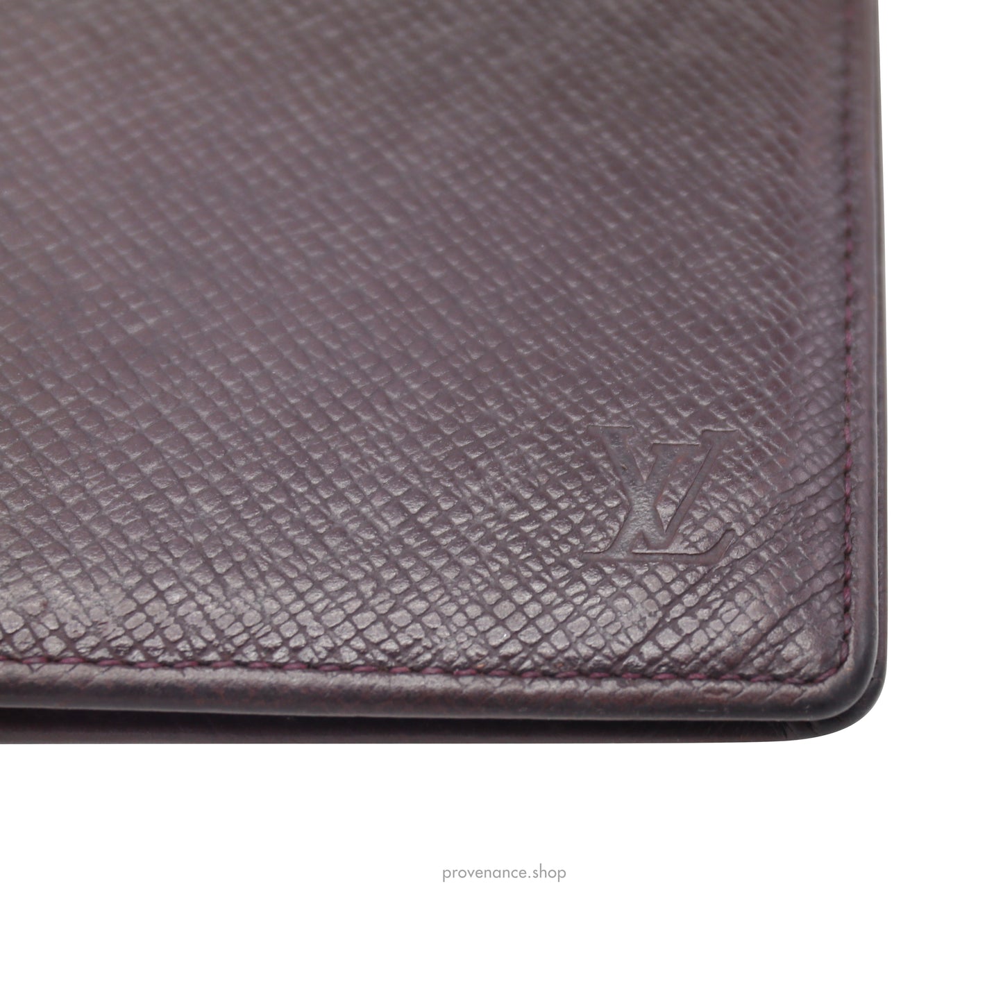 Louis Vuitton Slender Wallet - Taiga Acajou Leather