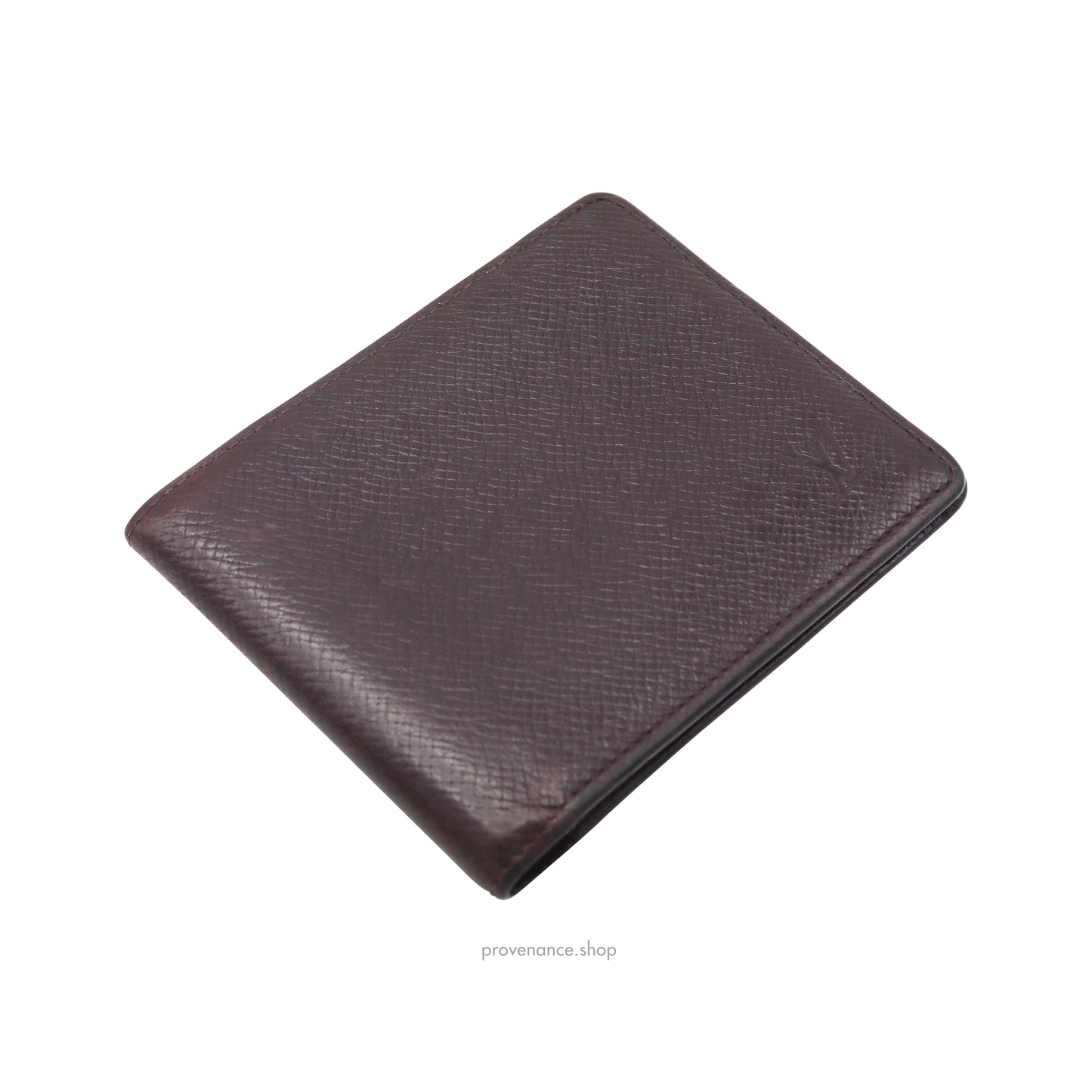 Louis Vuitton Slender Wallet - Taiga Acajou Leather