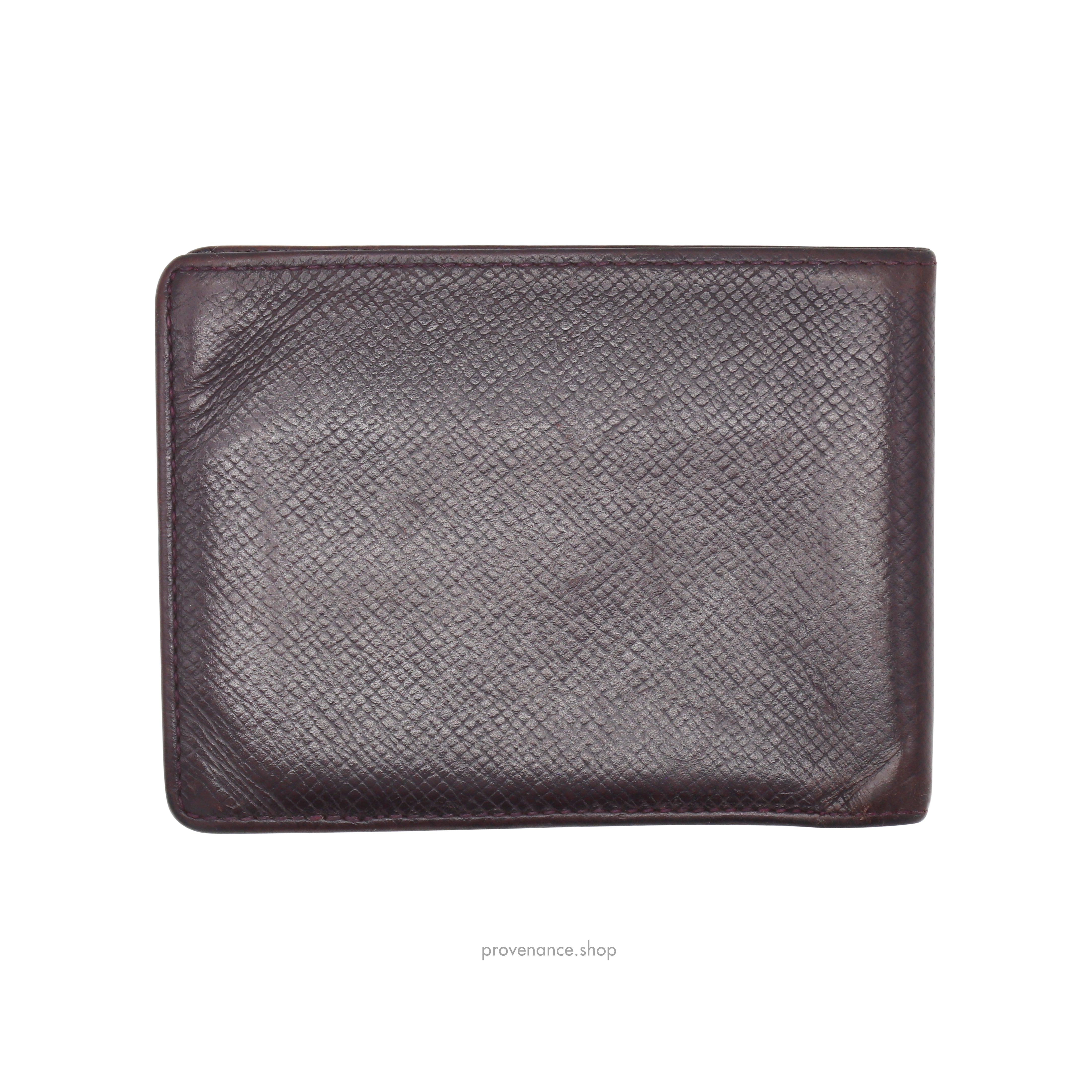 Louis Vuitton Black Vintage Taiga Leather Marco Wallet