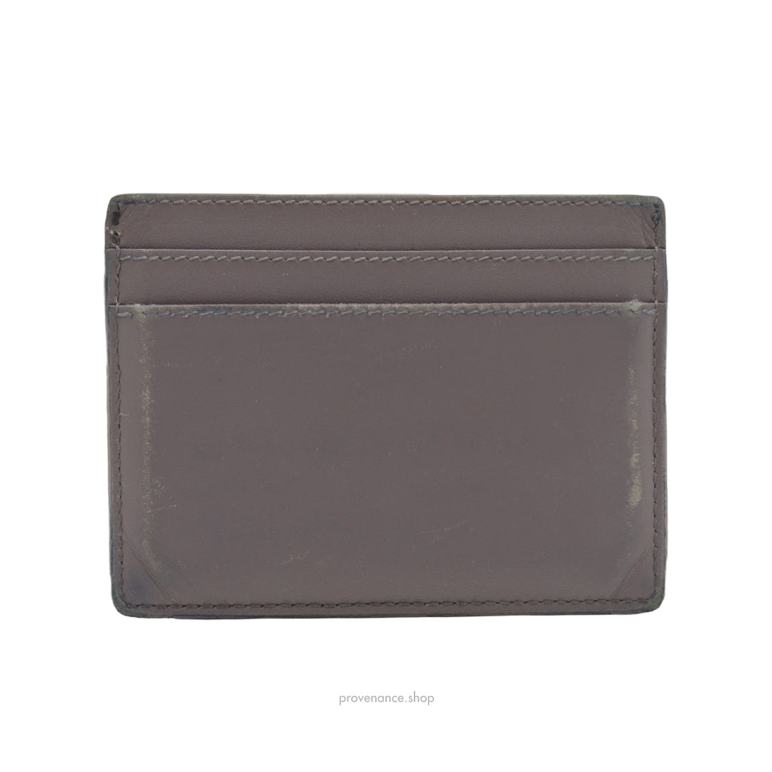 Saint Laurent Paris SLP Card Holder Wallet - Grey