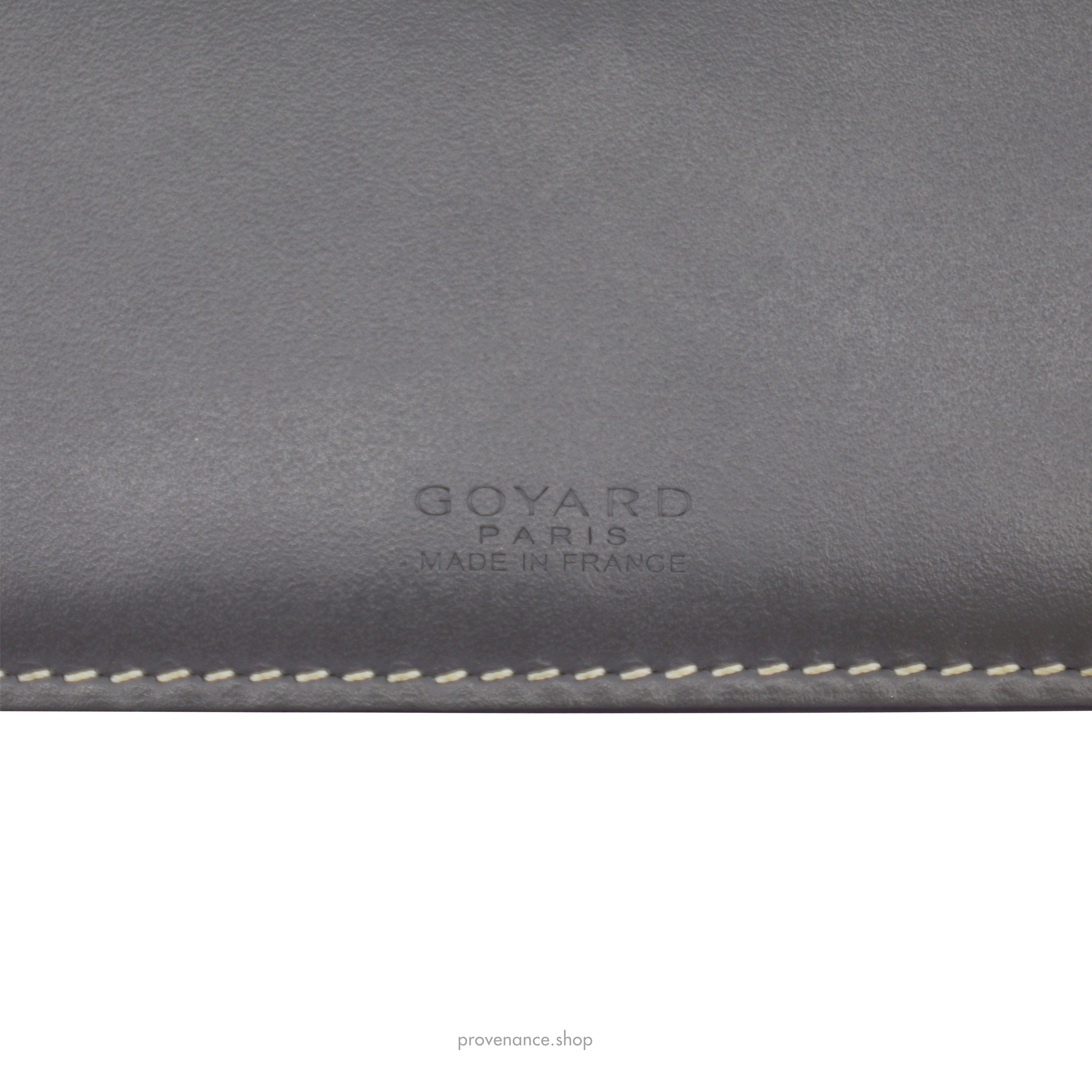 Goyard Richelieu Long Wallet - Grey Goyardine