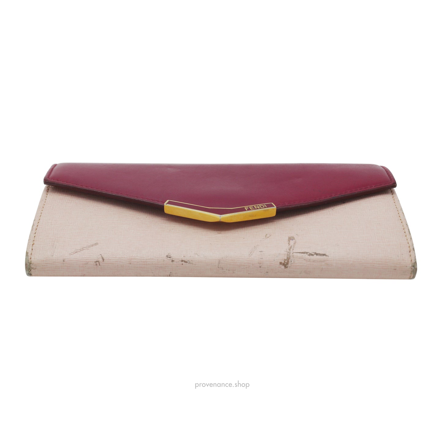 Fendi Long Wallet - Fuchsia Pink Leather