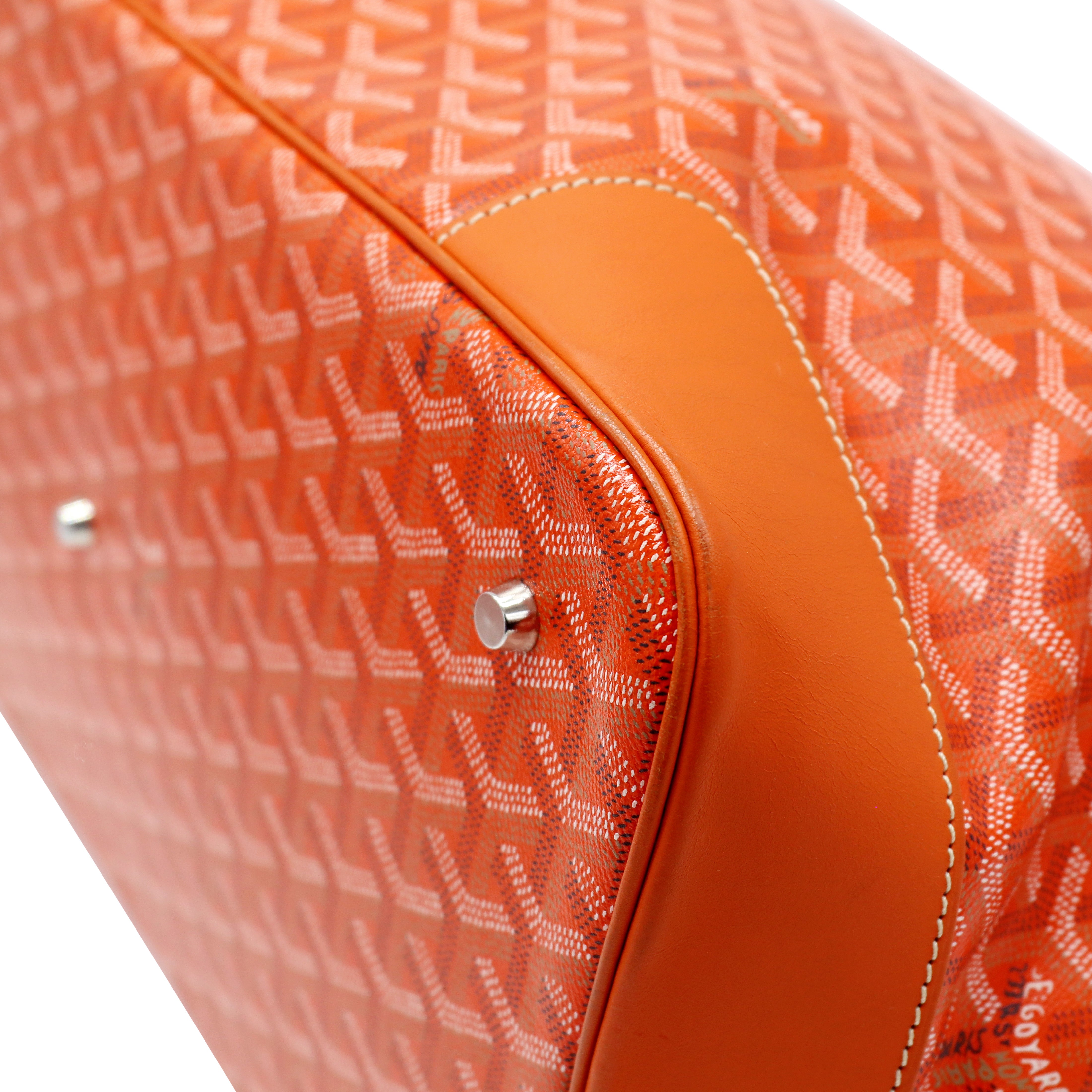 Belvedère leather bag Goyard Orange in Leather - 33234915