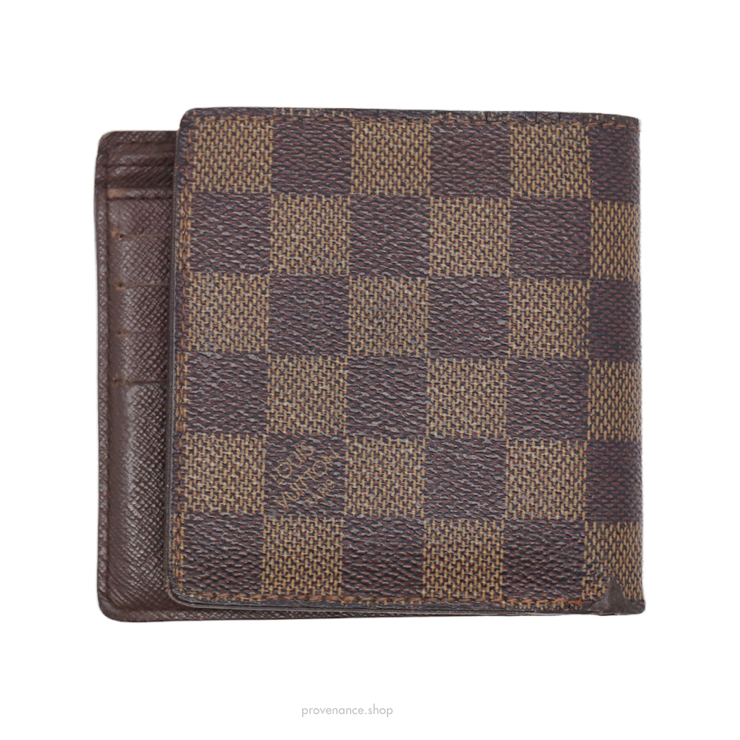 Louis Vuitton Centenaire Edition Marco Wallet - Damier Ebene