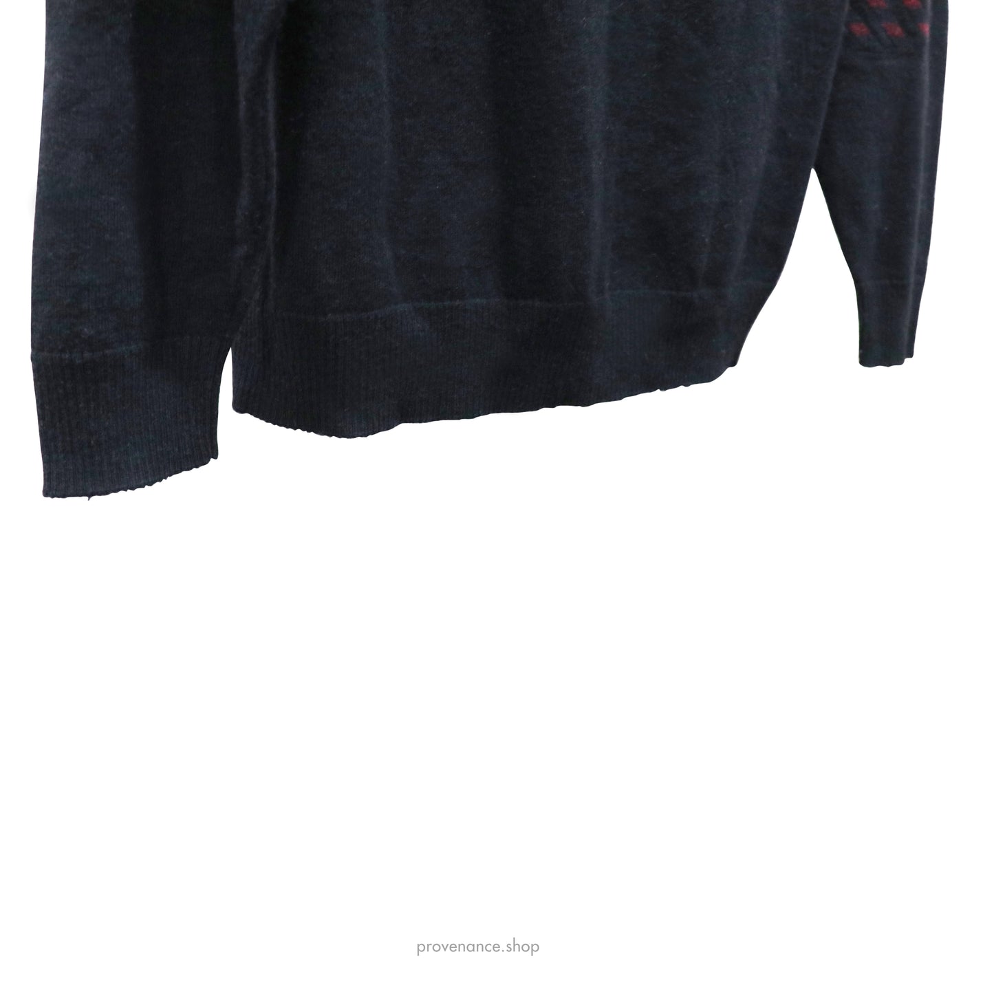 Paul & Shark Yachting Quarter-Zip Wool Sweater - Black