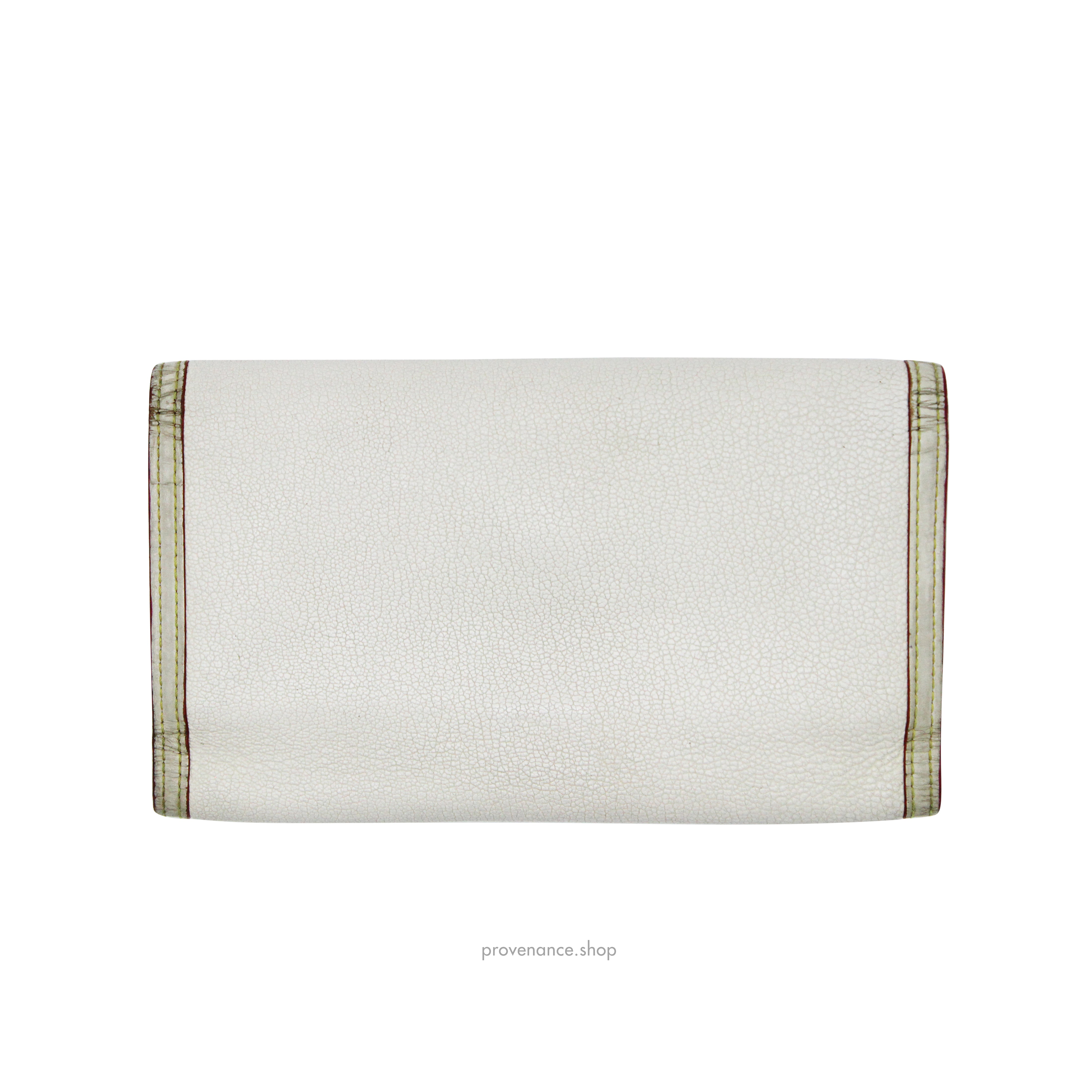 Louis Vuitton x Marc Jacobs International Wallet - White Suhali Leather