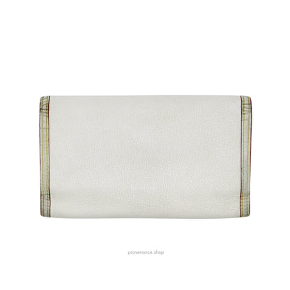 Louis Vuitton x Marc Jacobs International Wallet - White Suhali Leather