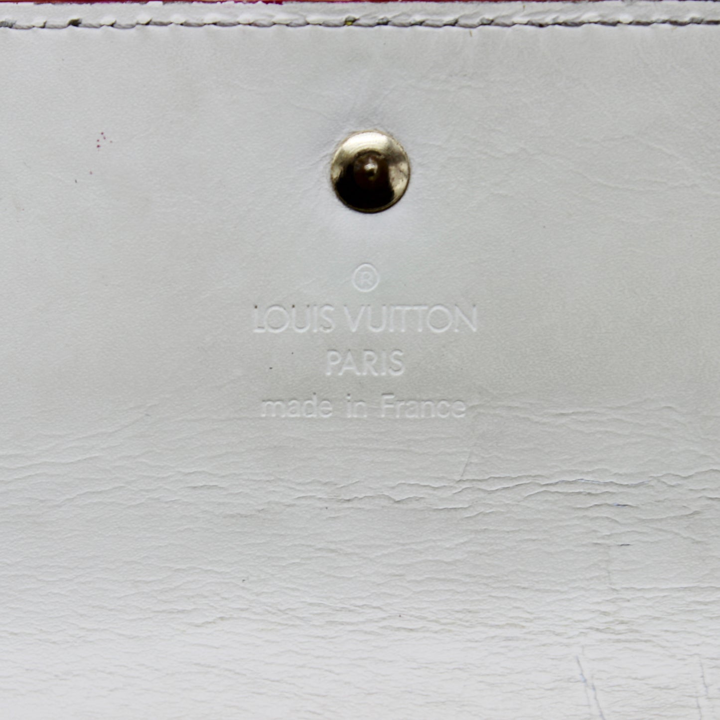 Louis Vuitton x Marc Jacobs International Wallet - White Suhali Leather