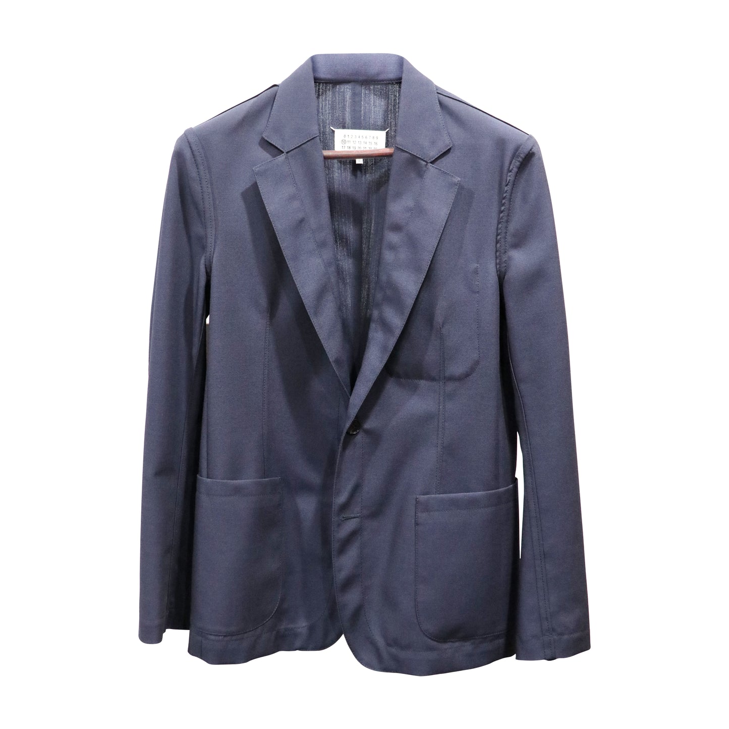 Maison Margiela Deconstructed Blazer - Ink Blue