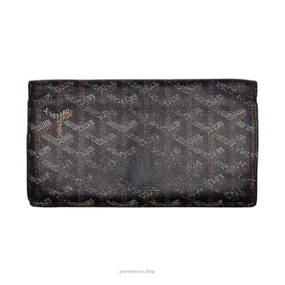 Goyard Richelieu Long Wallet - Black Goyardine