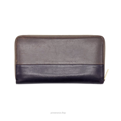 Celine Multifunction Zip Wallet - Grey/Black