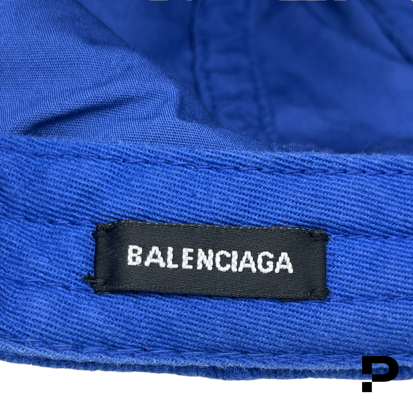 Balenciaga BB Mode Logo Cap - Washed Blue