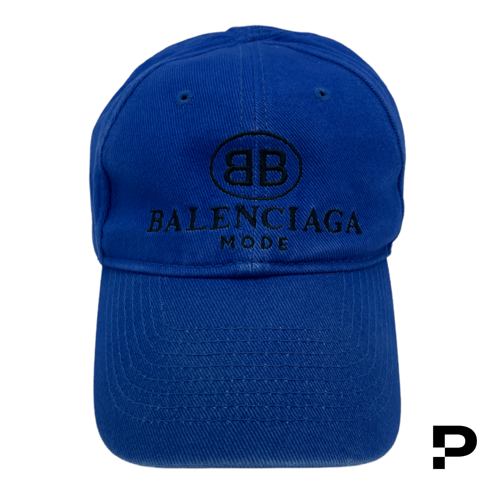 Balenciaga BB Mode Logo Cap - Washed Blue – PROVENANCE