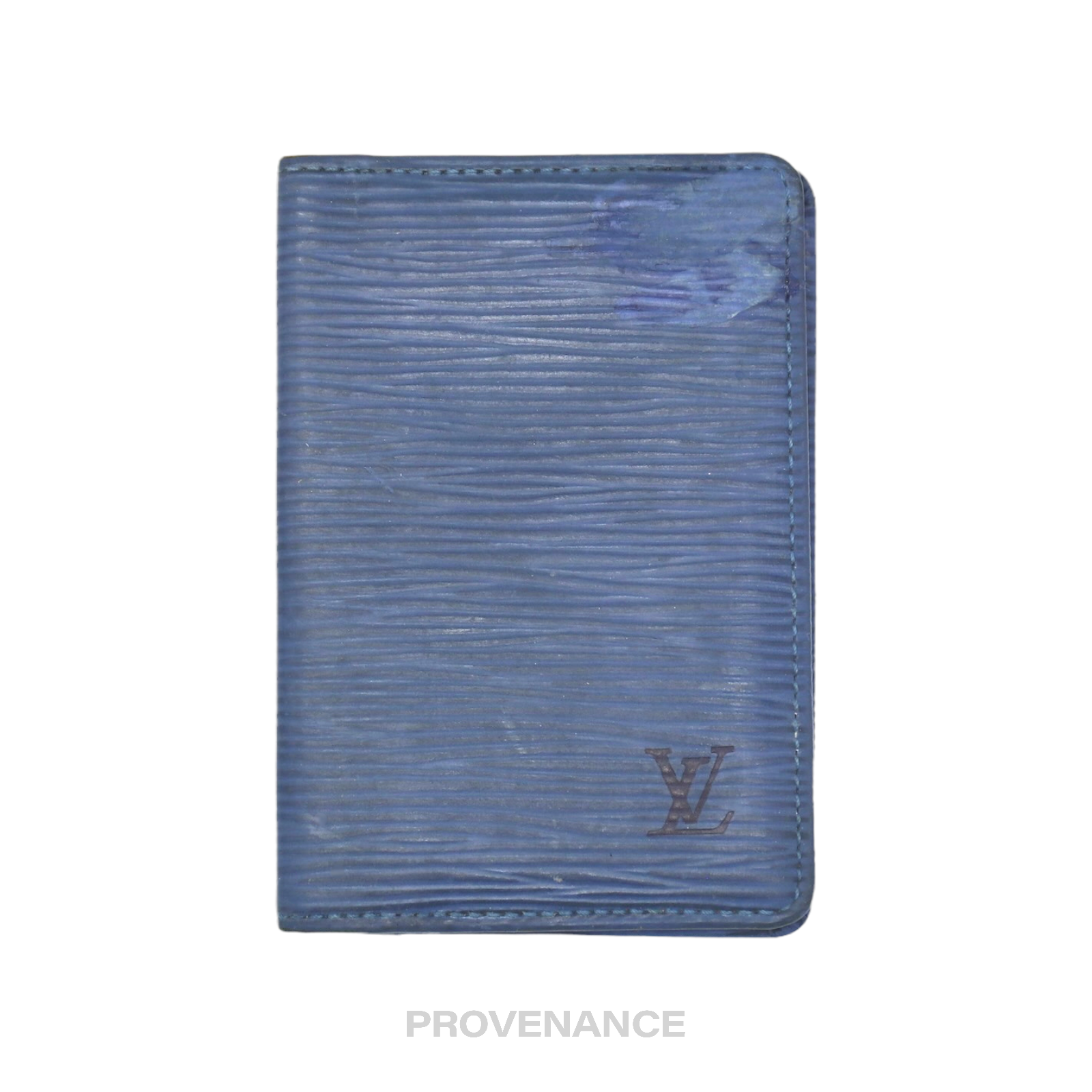 Louis Vuitton Monogram Eclipse Epi Leather Pocket Organizer - Blue