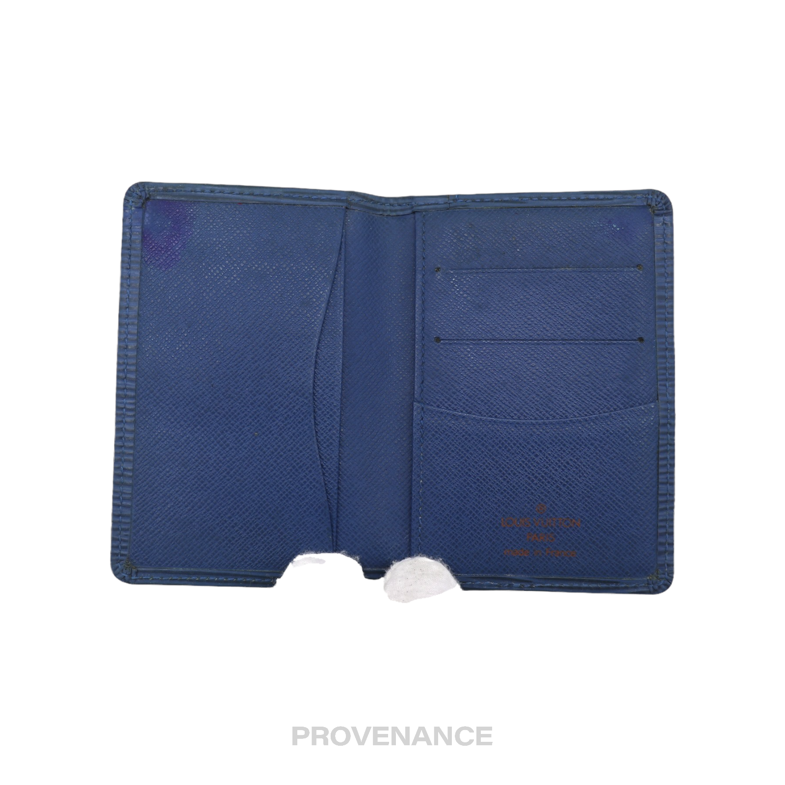 Louis Vuitton Monogram Canvas Macassar Blue Leather Pocket Organizer NM  Wallet - Yoogi's Closet