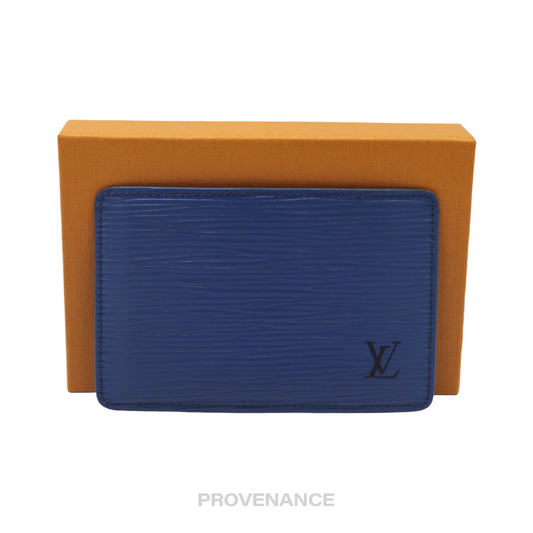 Louis Vuitton Card Holder - Toledo Blue Epi Leather