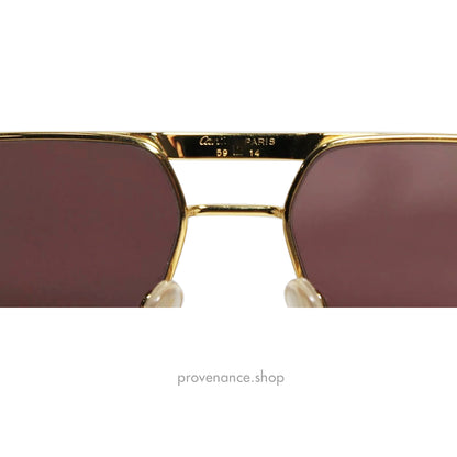 Cartier Vintage Tank Louis Sunglasses