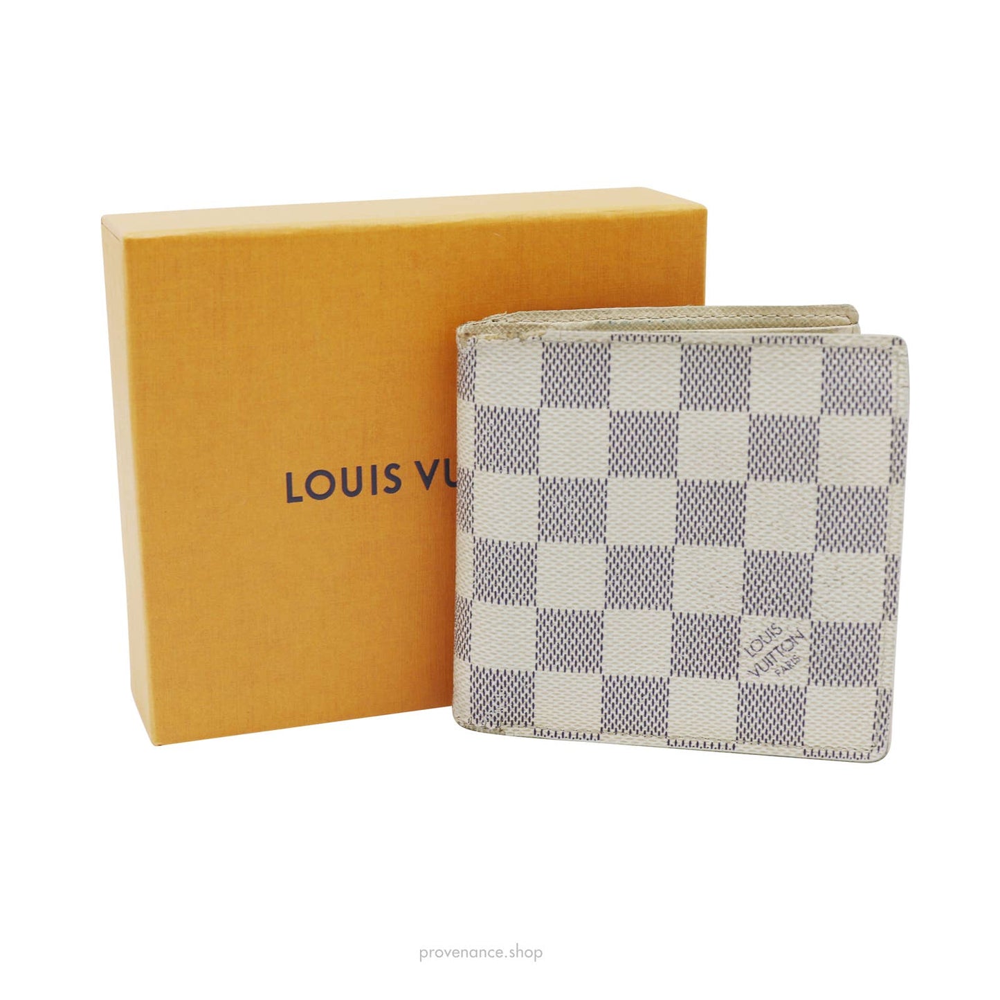 🔴 Louis Vuitton Marco Wallet - Damier Azur